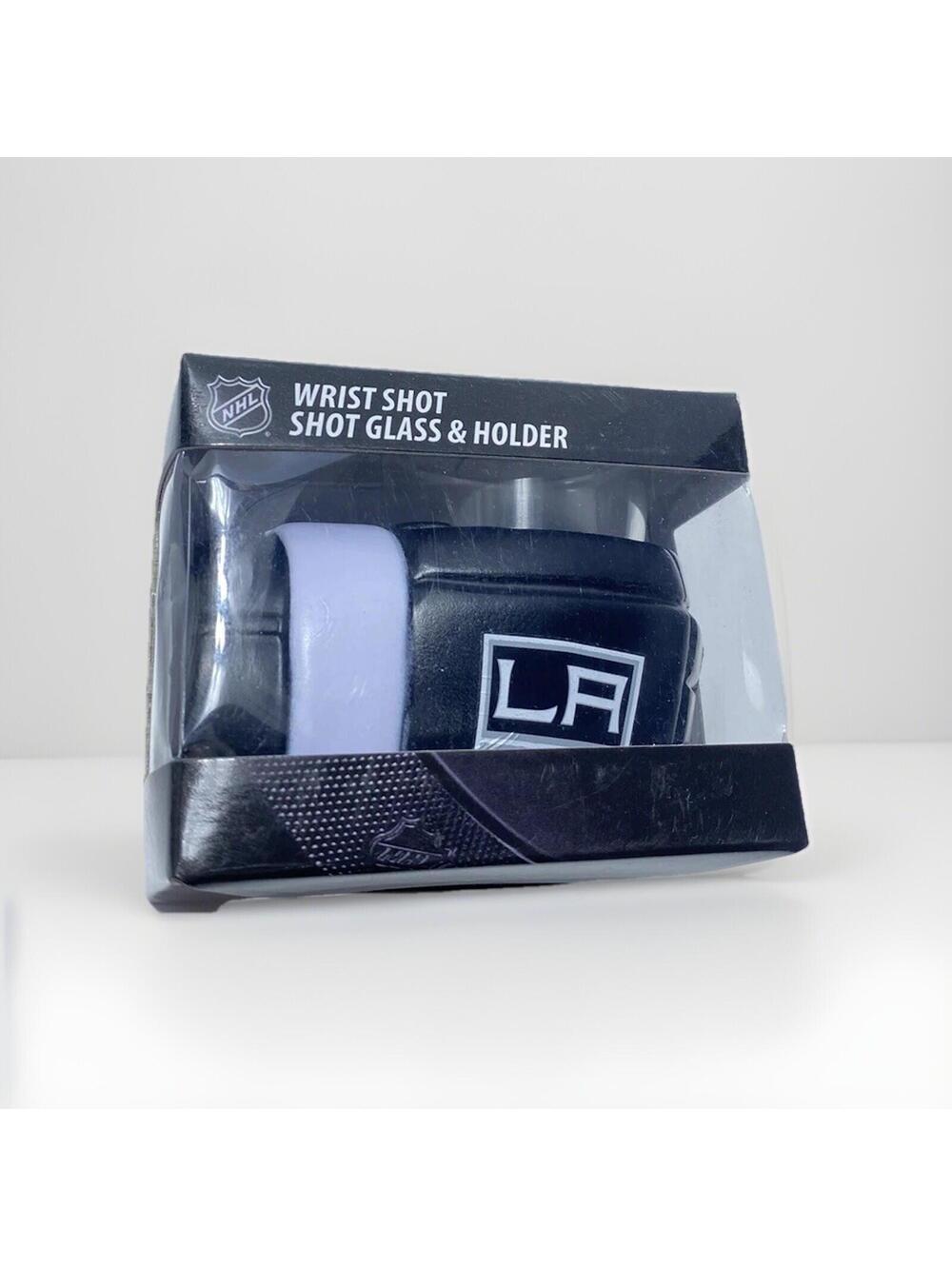 NHL Hockey LA Kings Shot Glass with Holder Brand New